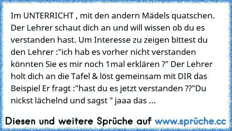 Interesse zeigen sprüche